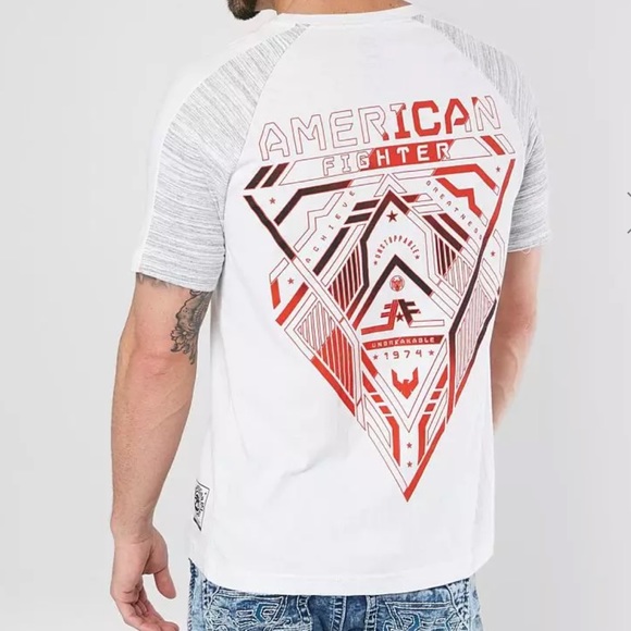 🇺🇸 American Fighter Tee 🇺🇸 XL - Picture 2 of 6